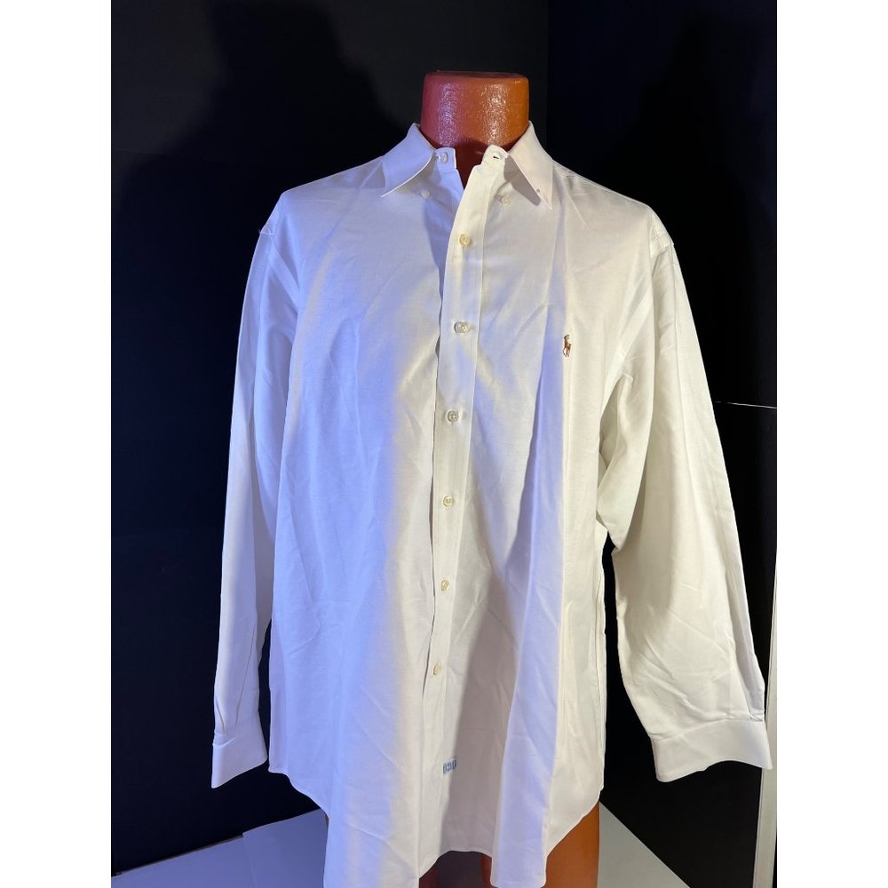 Ralph Lauren Long sleeved White Shirt  Large